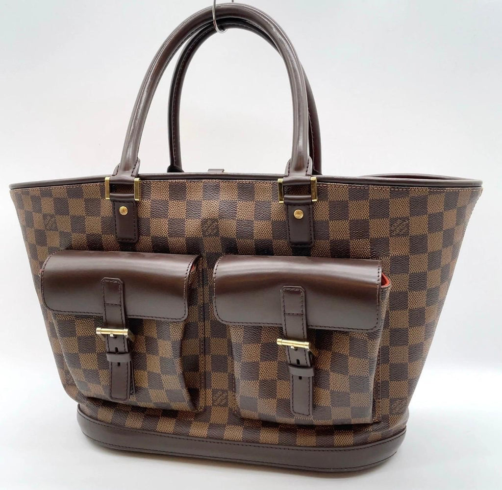 Louis Vuitton Knightsbridge GM (Grand Model) in Tela Damier Ebene con mini-pouch