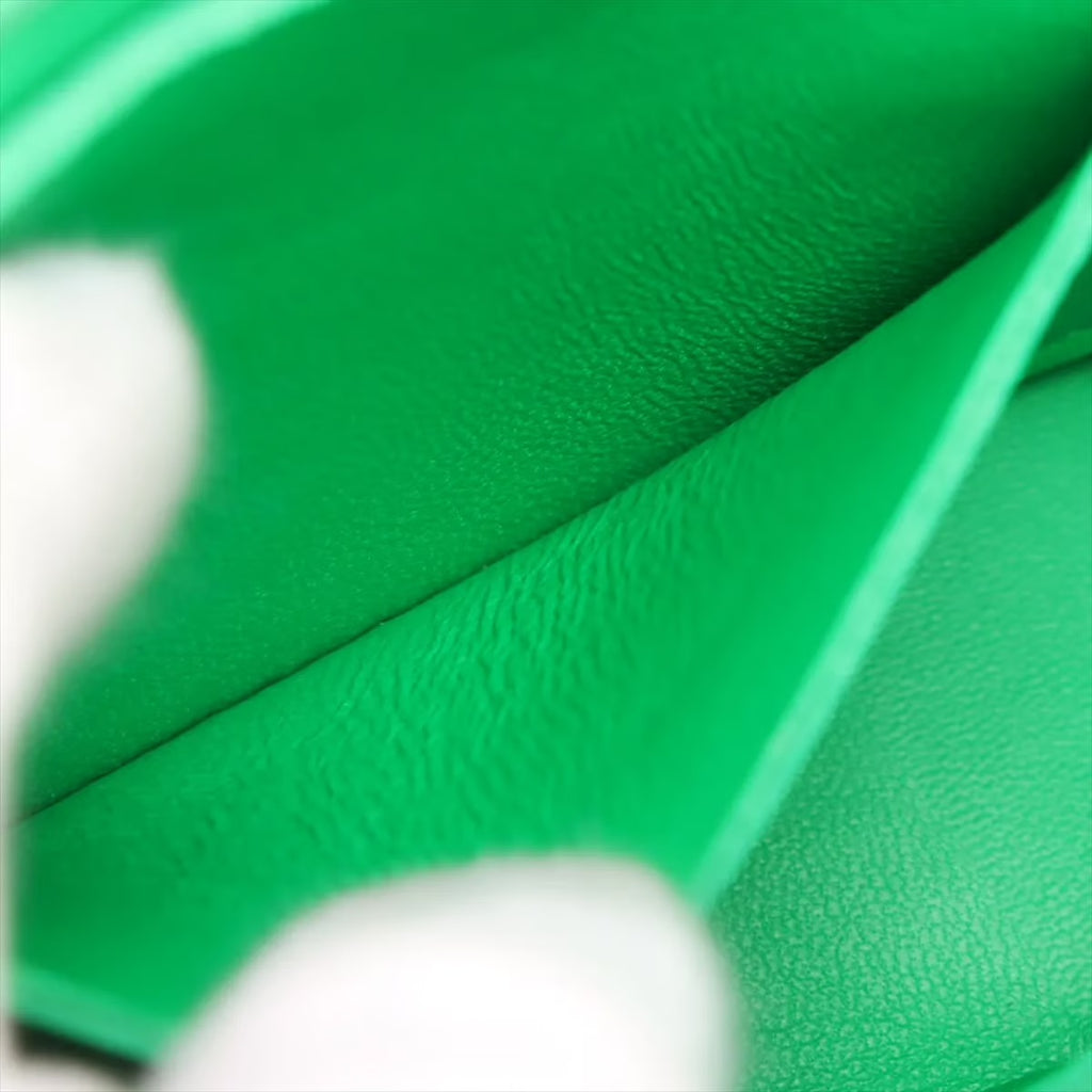 Sac Mini Bottega Veneta Candy Cassette Cuir Vert Parakeet