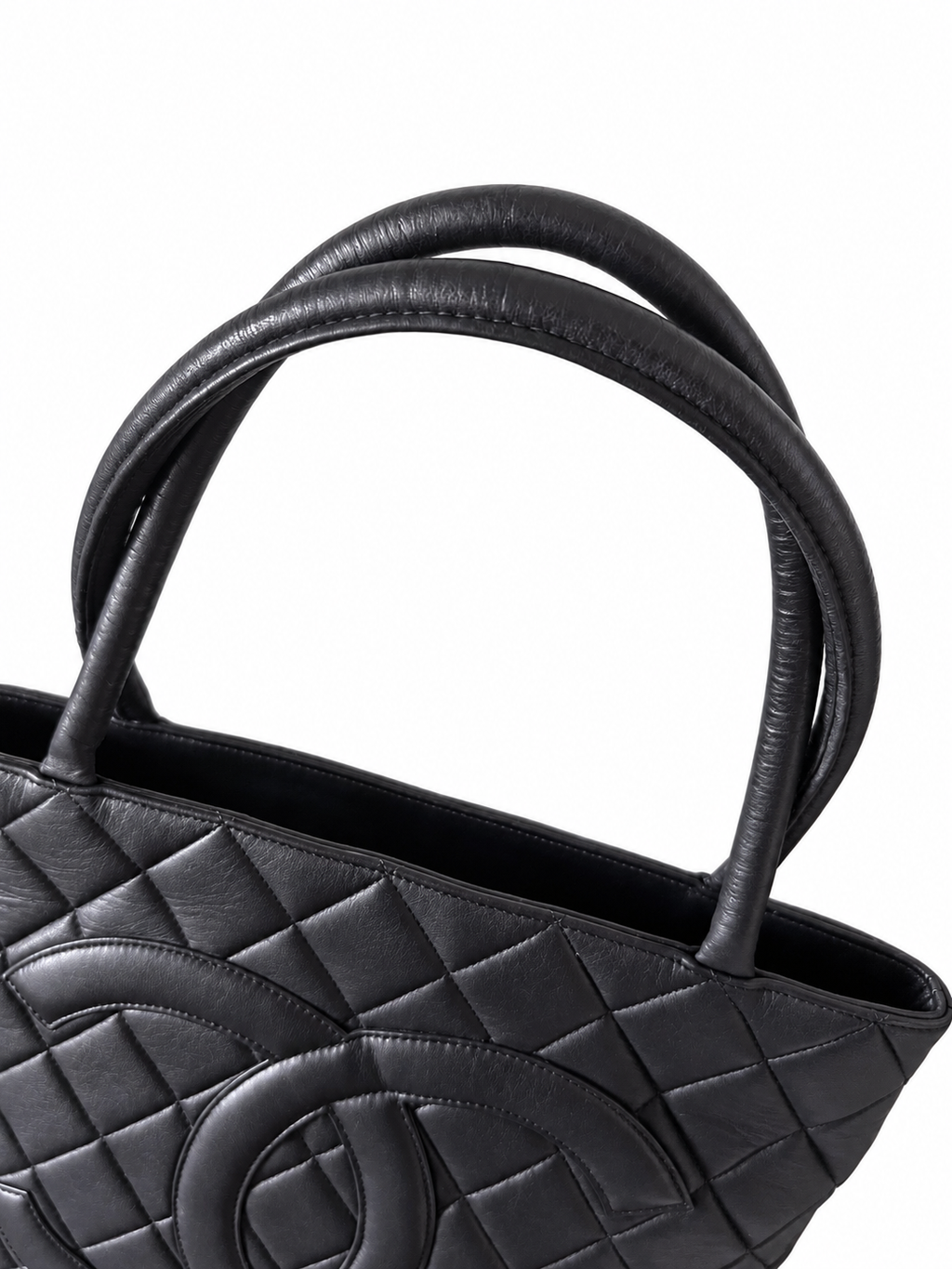 Chanel medallion tote vintage