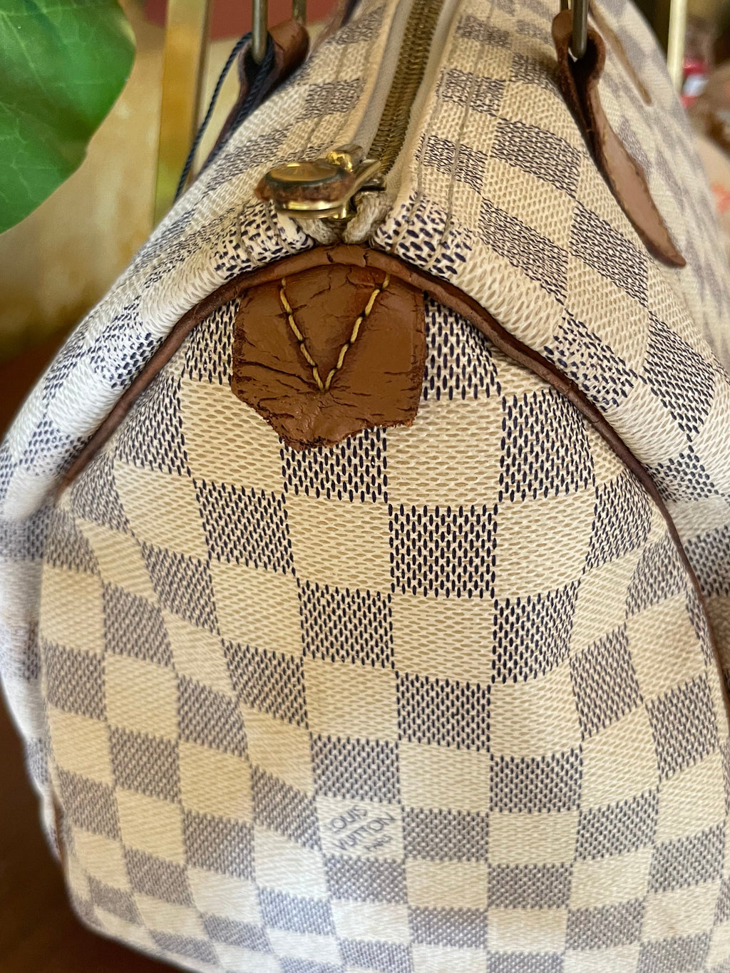 Speedy 30 Damier Azur