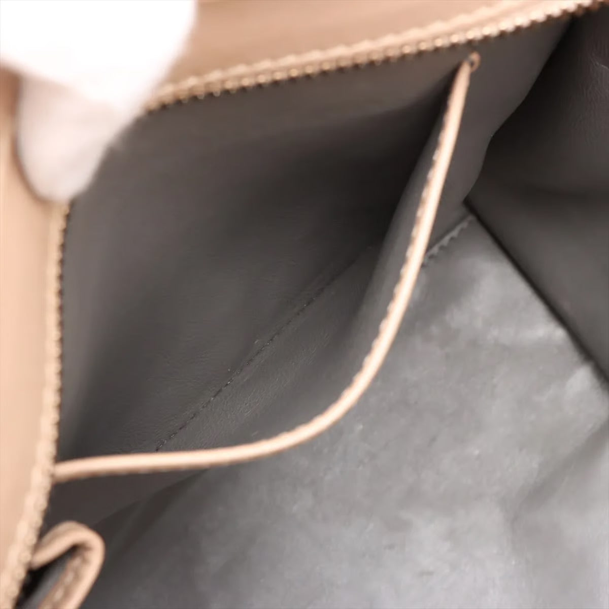 Celine Mini Luggage Tricolor Beige e Camoscio – Con Certificato Entrupy