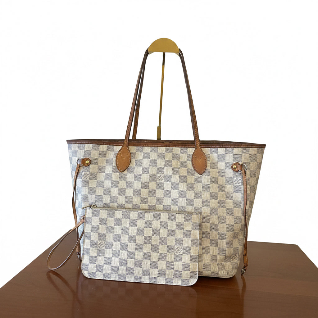 Neverfull MM con Poscette Damier Azur