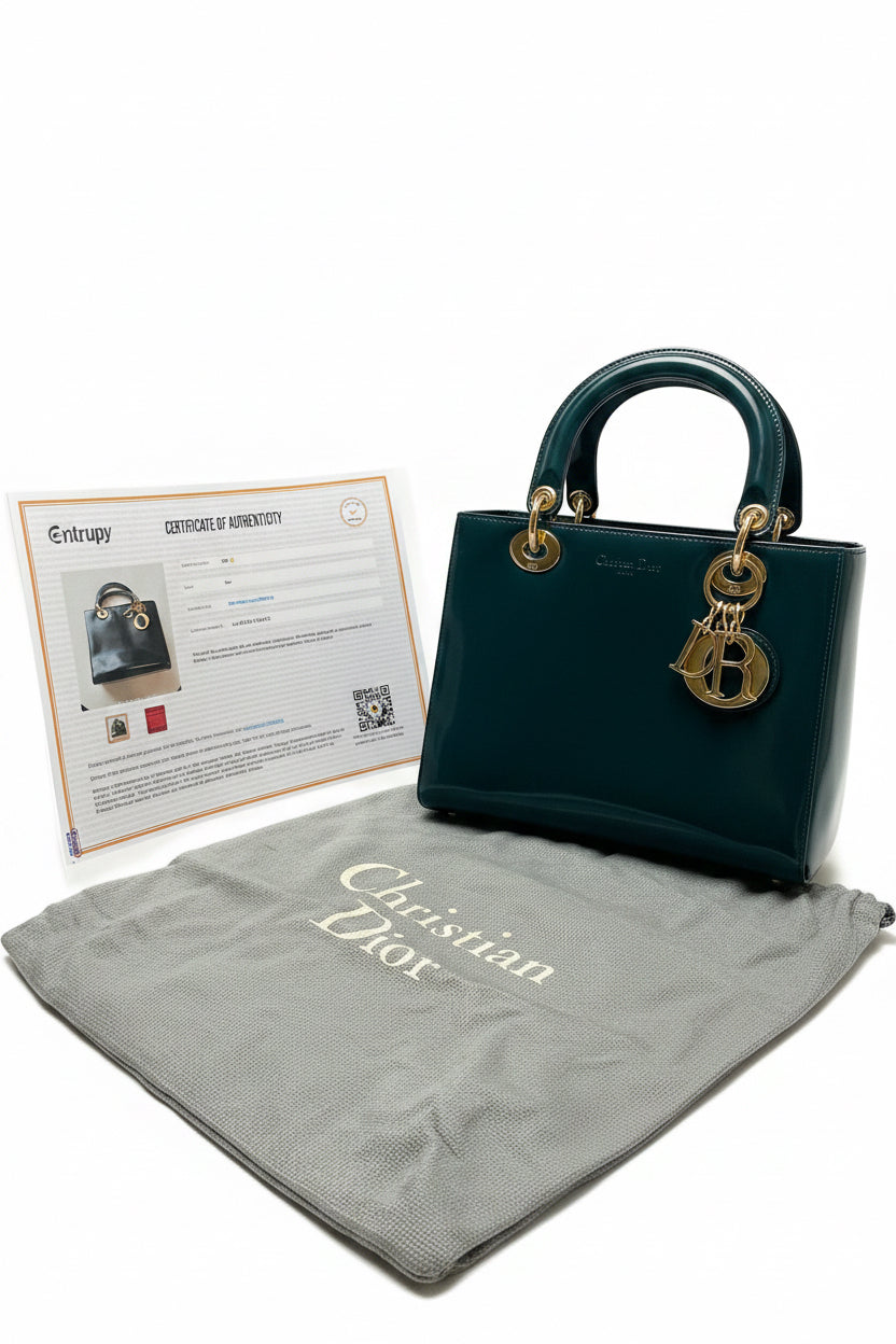 Christian Dior – Lady Dior Medium Vintage (Pelle Liscia Nera)