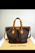 Borsa Louis Vuitton Palermo PM in Tela Monogram con Tracolla