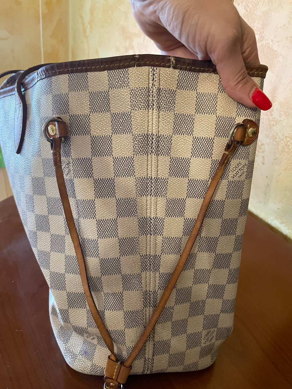 Neverfull MM con Poscette Damier Azur
