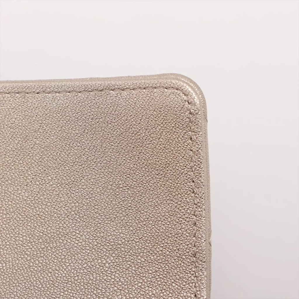 Chanel Classic Glasses Case on Chain AP2012 - Pelle Laminata Oro