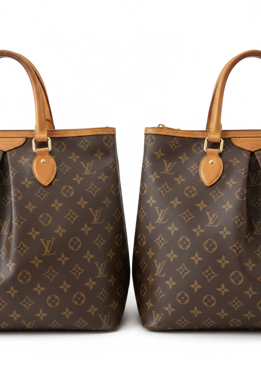 Borsa Louis Vuitton Palermo PM in Tela Monogram con Tracolla