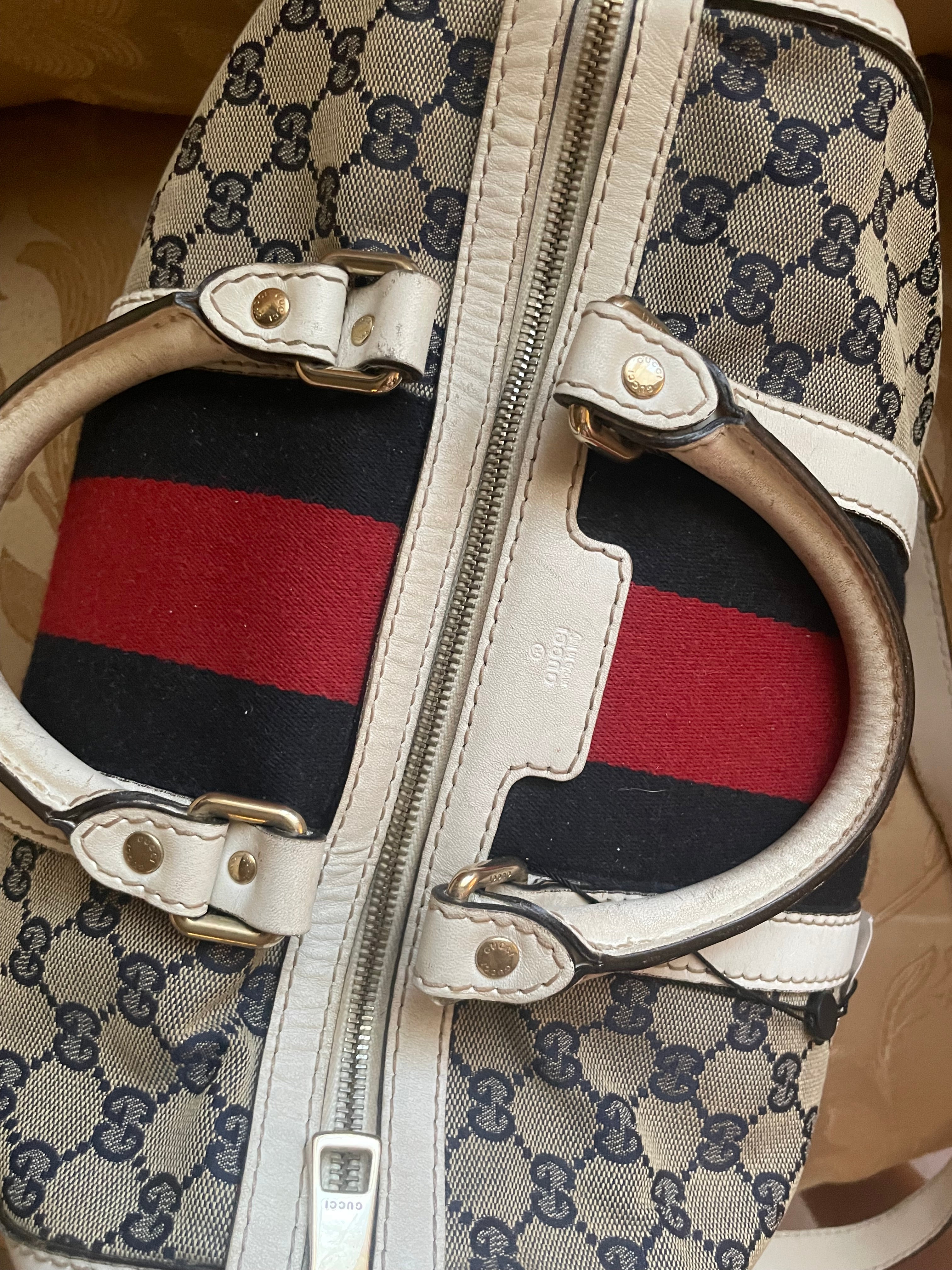Gucci Modello: Vintage Web Boston Bag (comunemente chiamato Bauletto Gucci Joy)