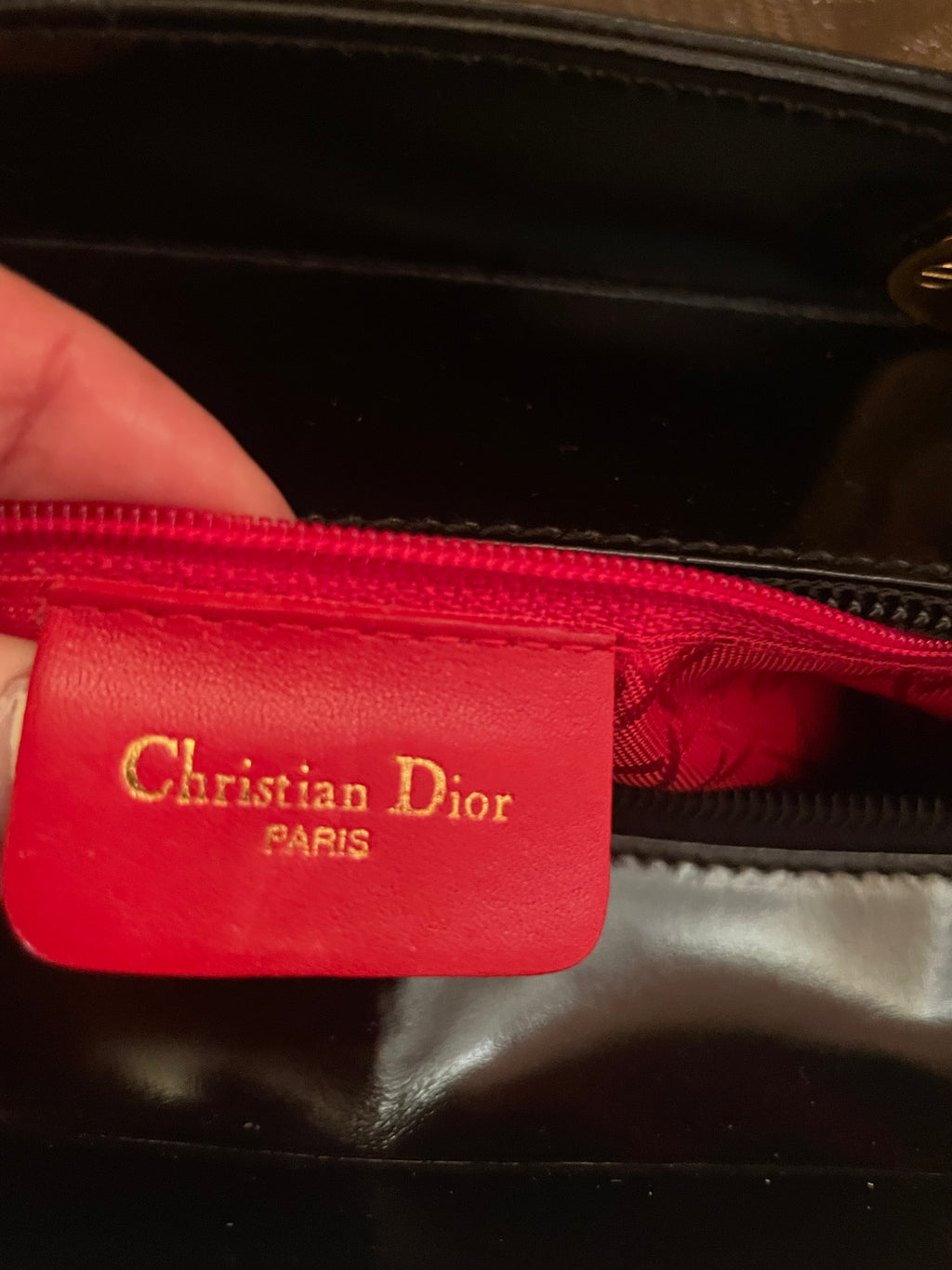 Christian Dior – Lady Dior Medium Vintage (Pelle Liscia Nera)