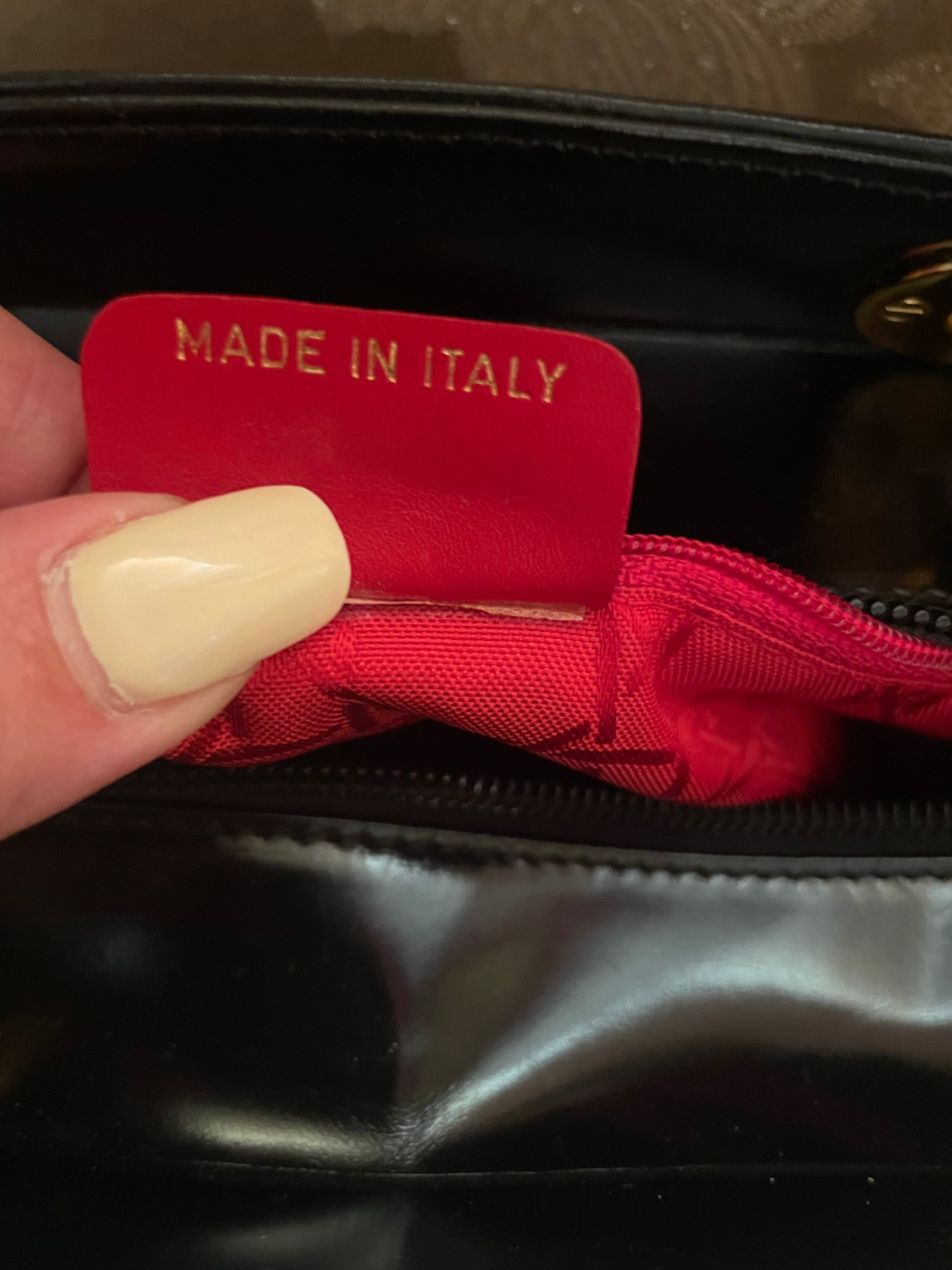 Christian Dior – Lady Dior Medium Vintage (Pelle Liscia Nera)