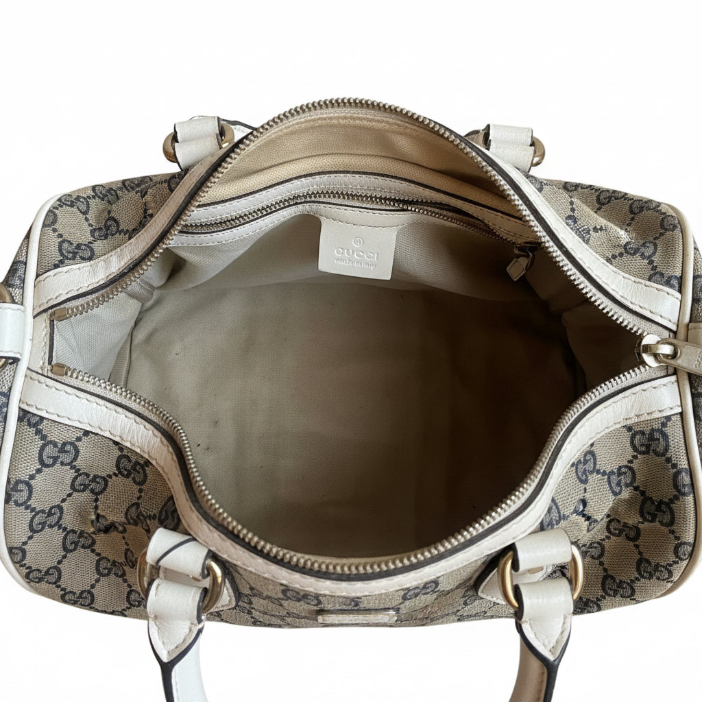 Gucci Modello: Vintage Web Boston Bag (comunemente chiamato Bauletto Gucci Joy)