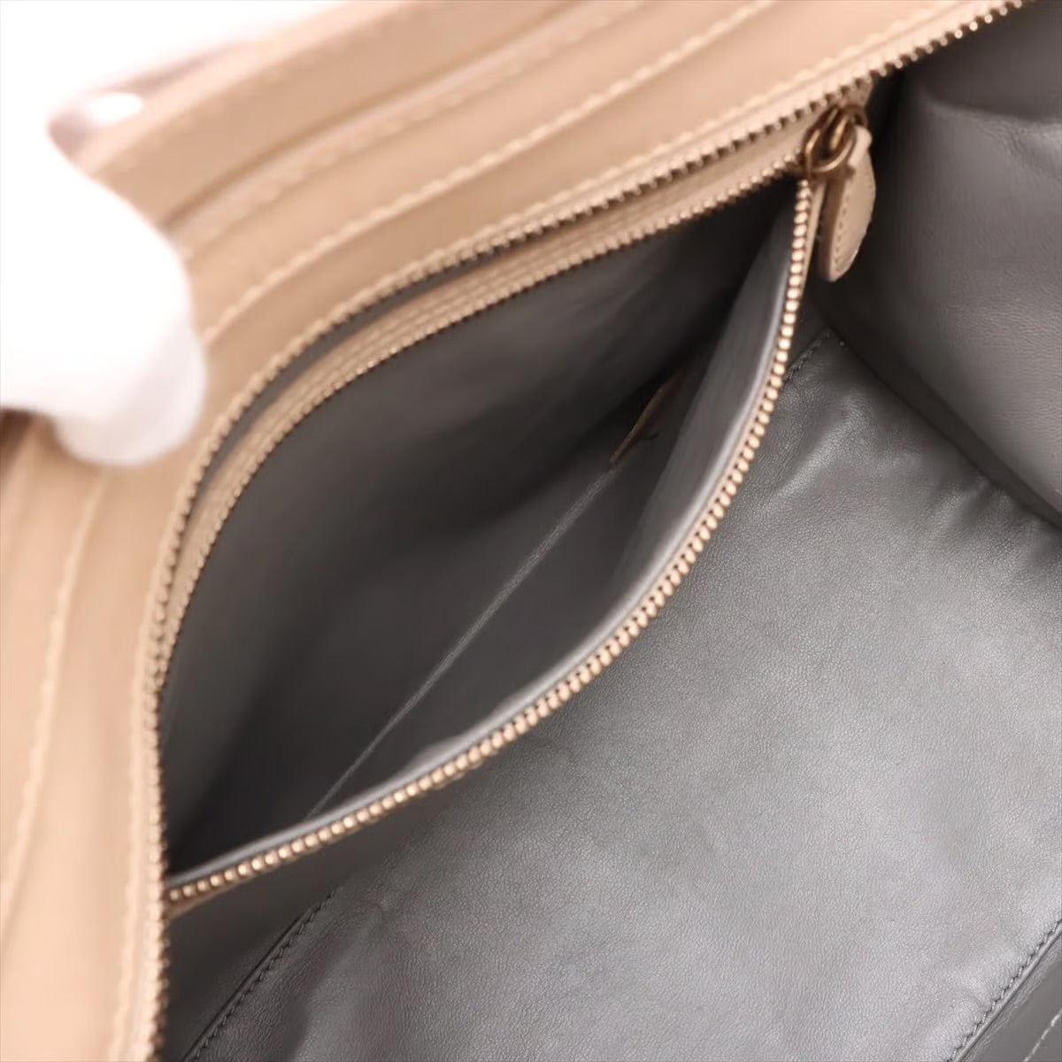 Celine Mini Luggage Tricolor Beige e Camoscio – Con Certificato Entrupy