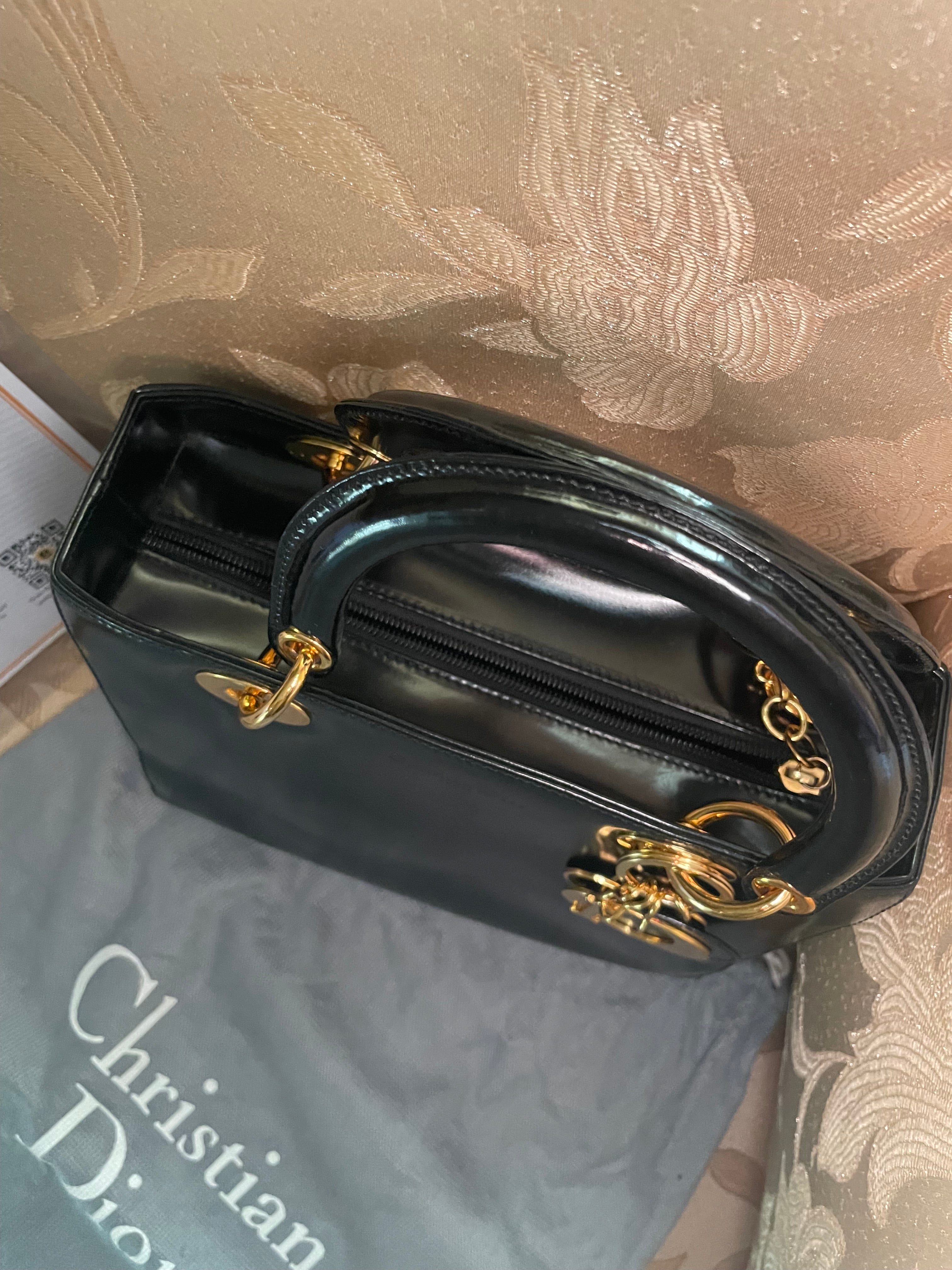 Christian Dior – Lady Dior Medium Vintage (Pelle Liscia Nera)