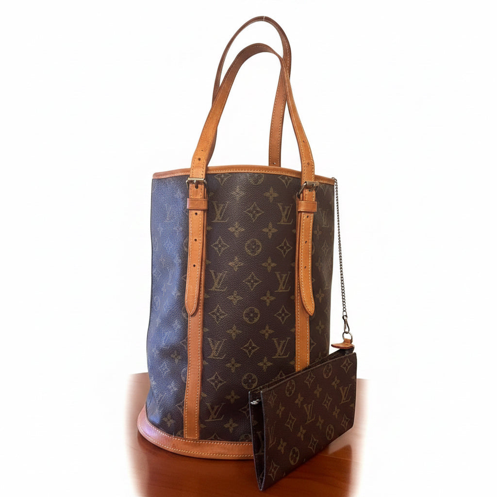 Borsa Louis Vuitton Bucket GM Monogram – Con Pochette