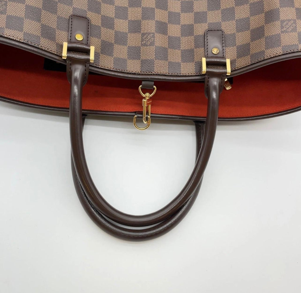 Louis Vuitton Knightsbridge GM (Grand Model) in Tela Damier Ebene con mini-pouch