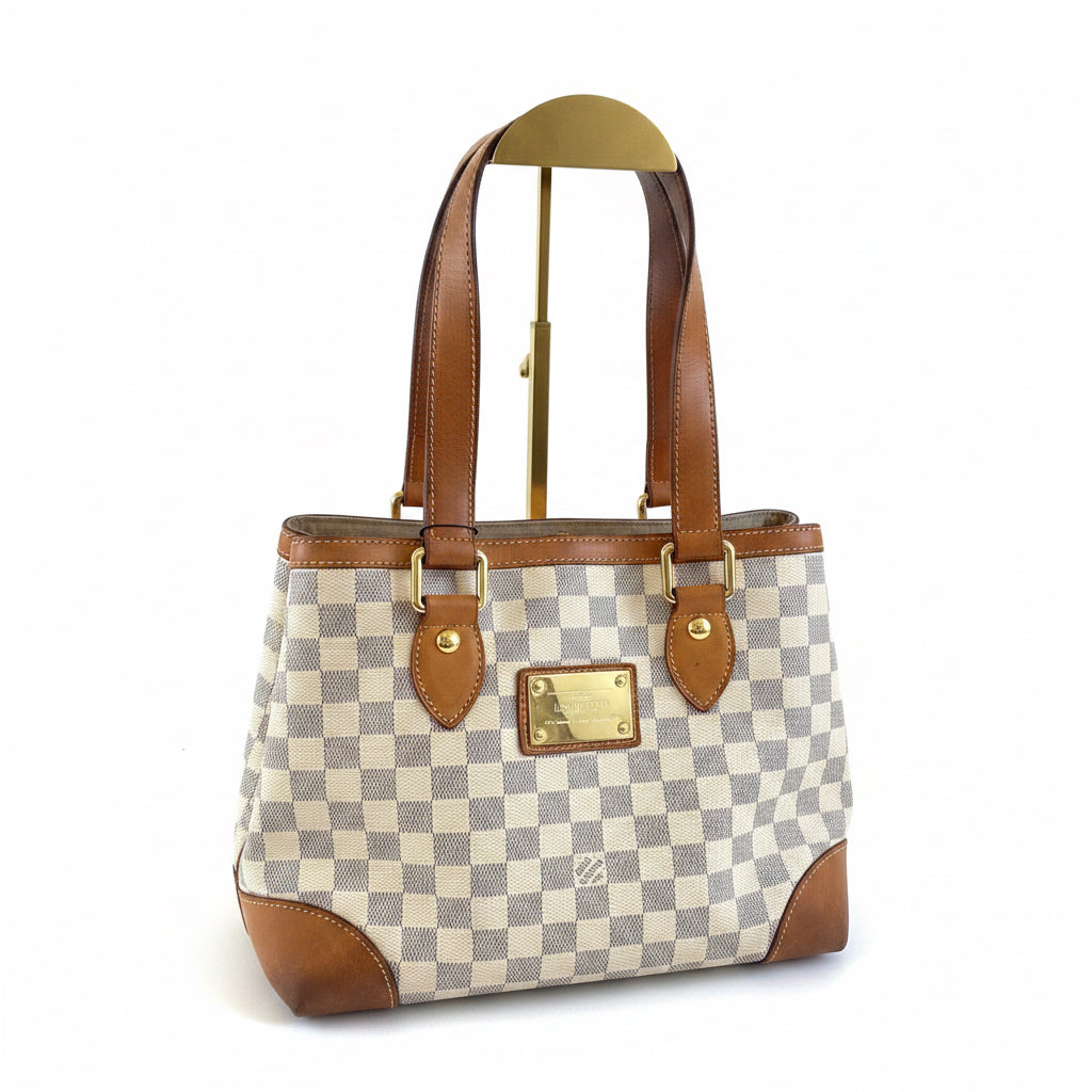 Louis Vuitton Borsa Louis Vuitton modello  Hamstead  PM in tela Damier Azur