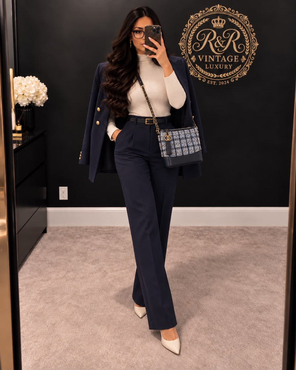 Gabrielle tweed Shoulder Bag Series 27