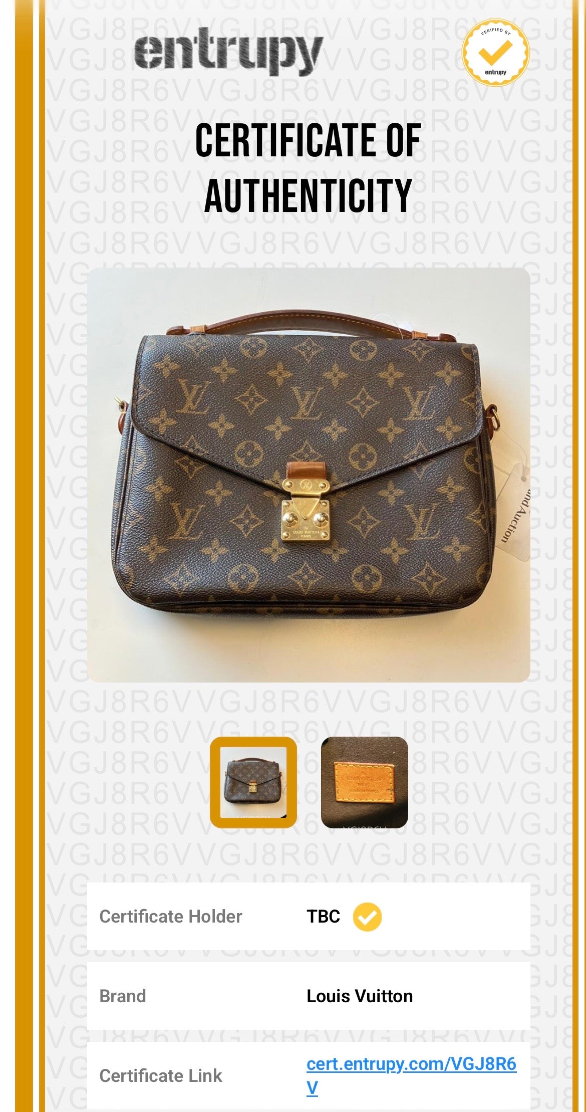 Pochette Metis MM