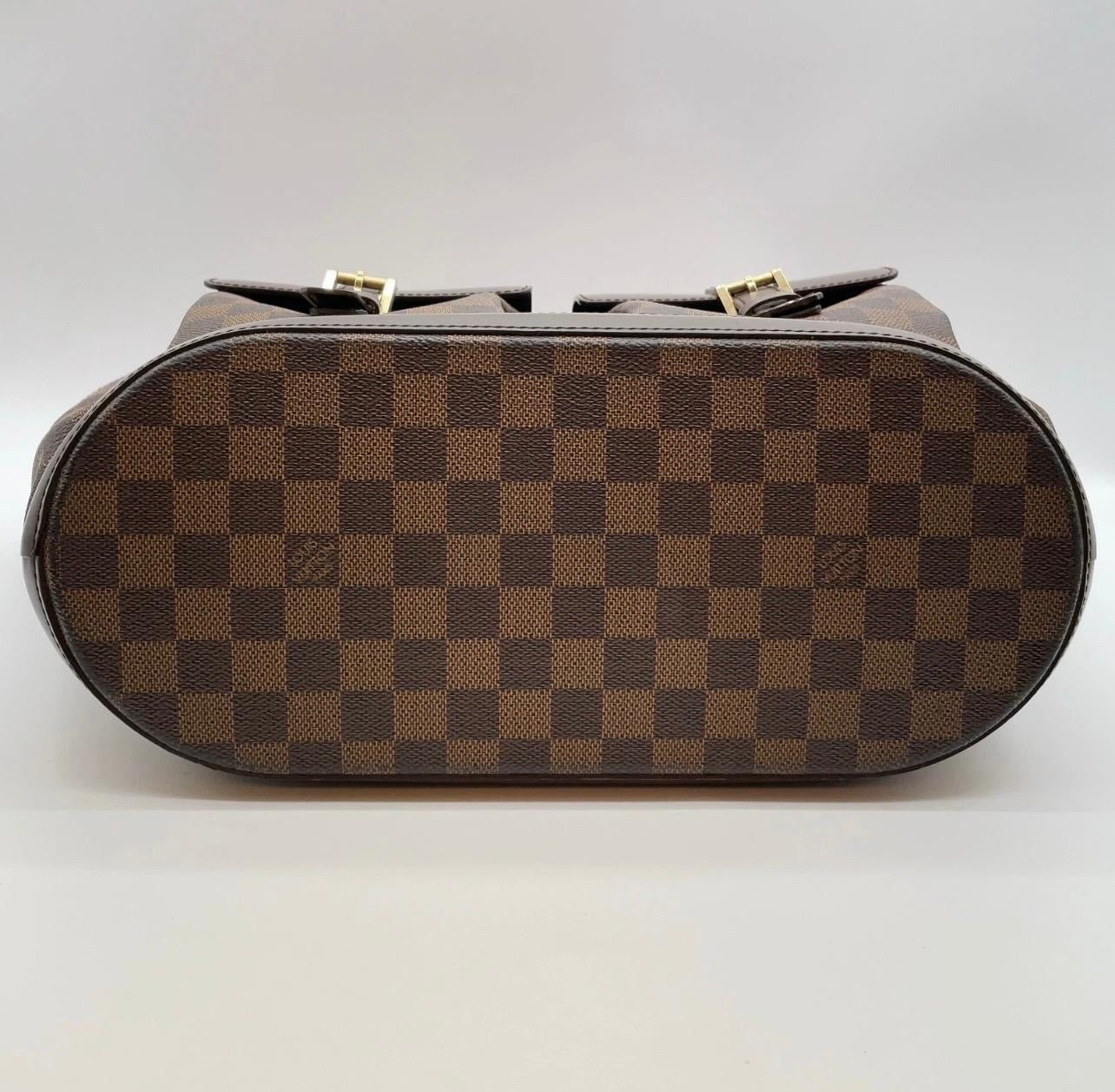 Louis Vuitton Knightsbridge GM (Grand Model) in Tela Damier Ebene con mini-pouch