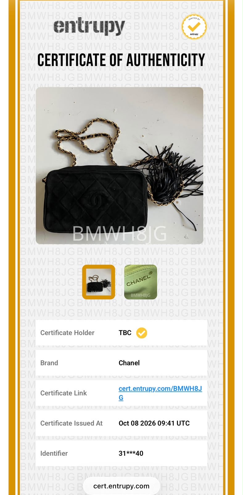 Chanel Vintage CC Quilted Shoulder Bag – Black | 20 cm