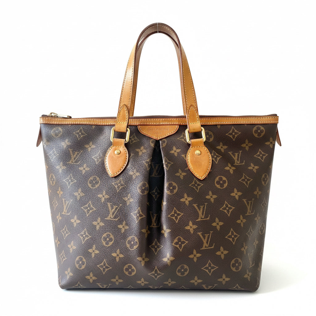 Borsa Louis Vuitton Palermo PM in Tela Monogram con Tracolla