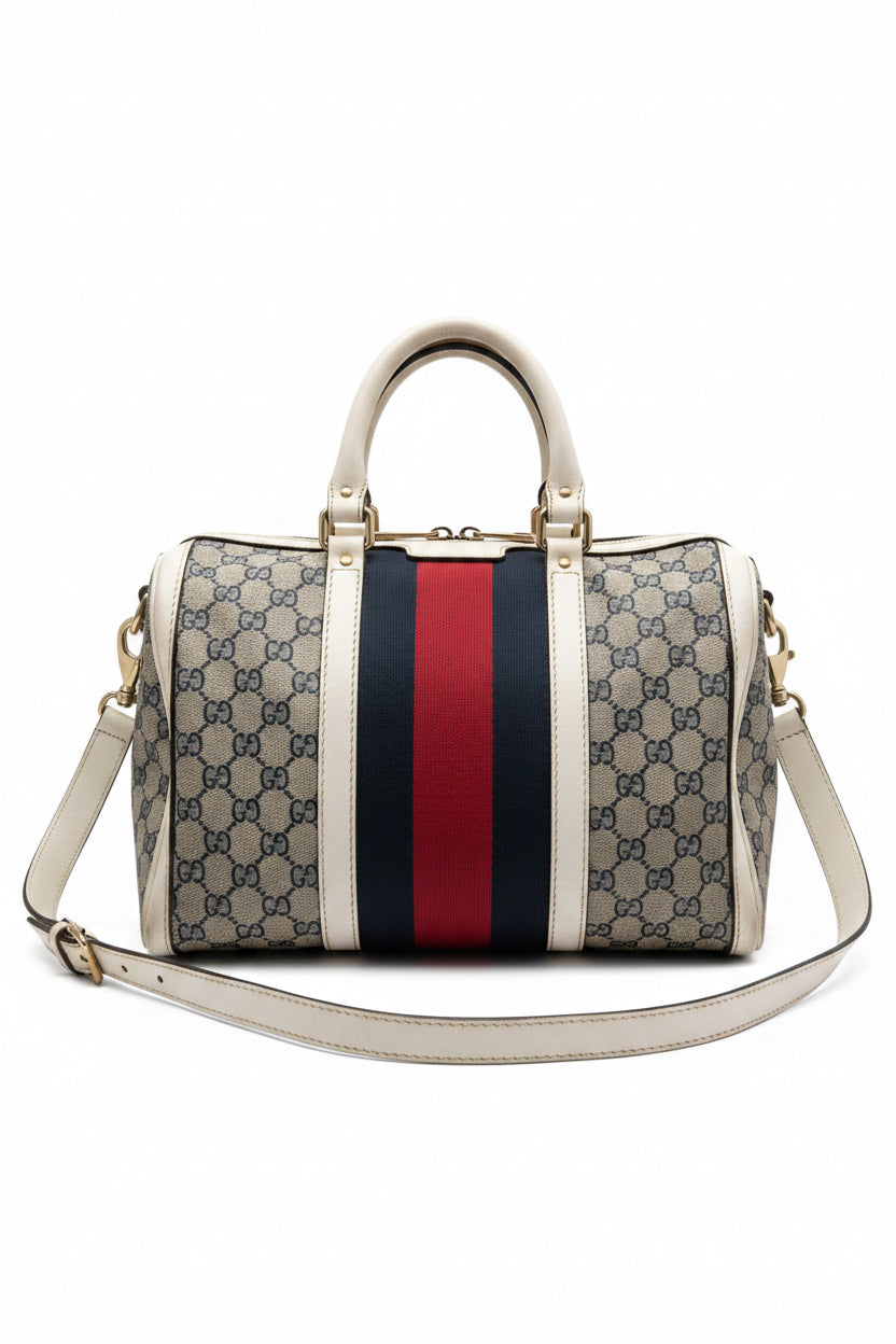 Gucci Modello: Vintage Web Boston Bag (comunemente chiamato Bauletto Gucci Joy)