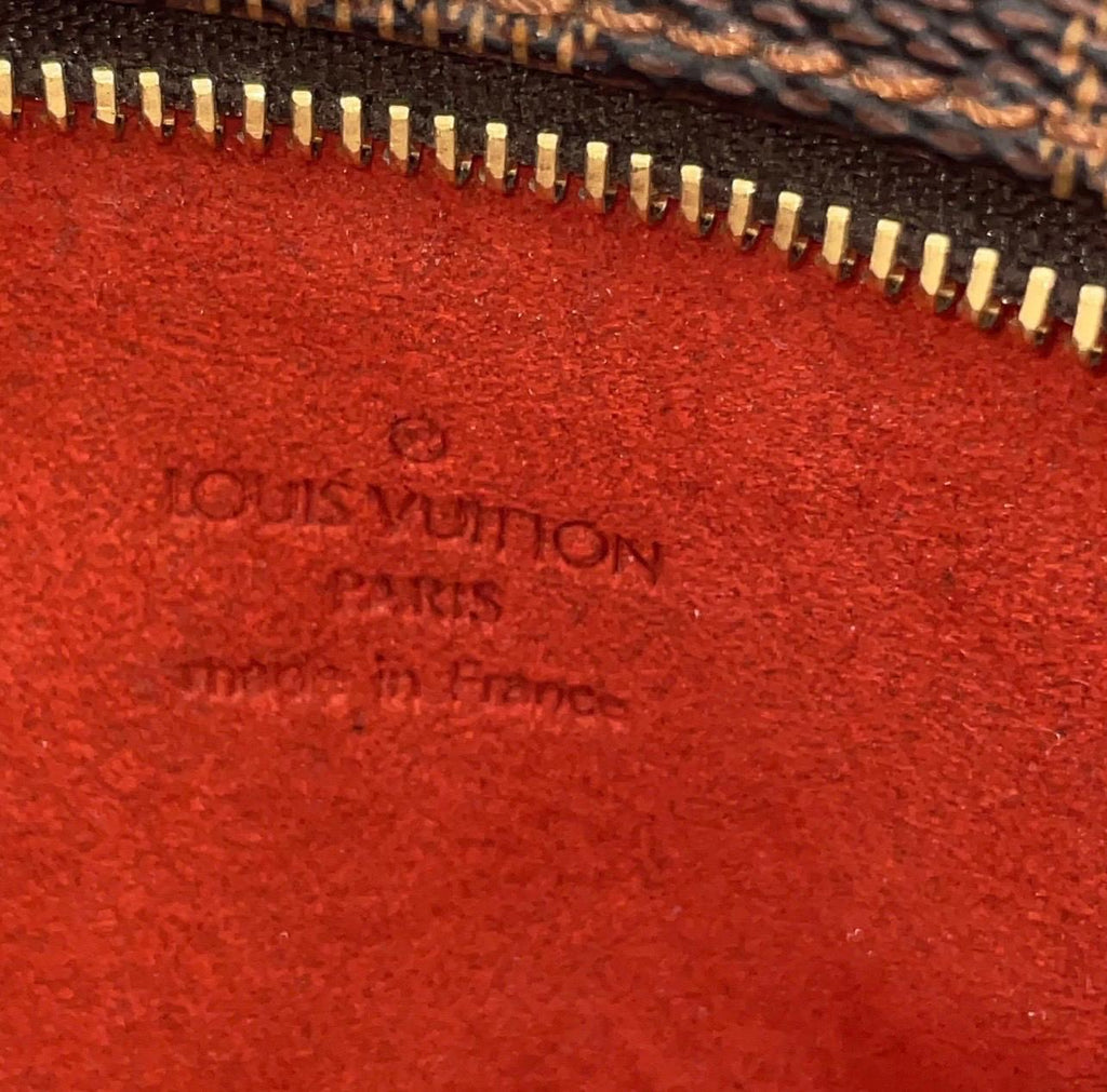 Louis Vuitton Knightsbridge GM (Grand Model) in Tela Damier Ebene con mini-pouch