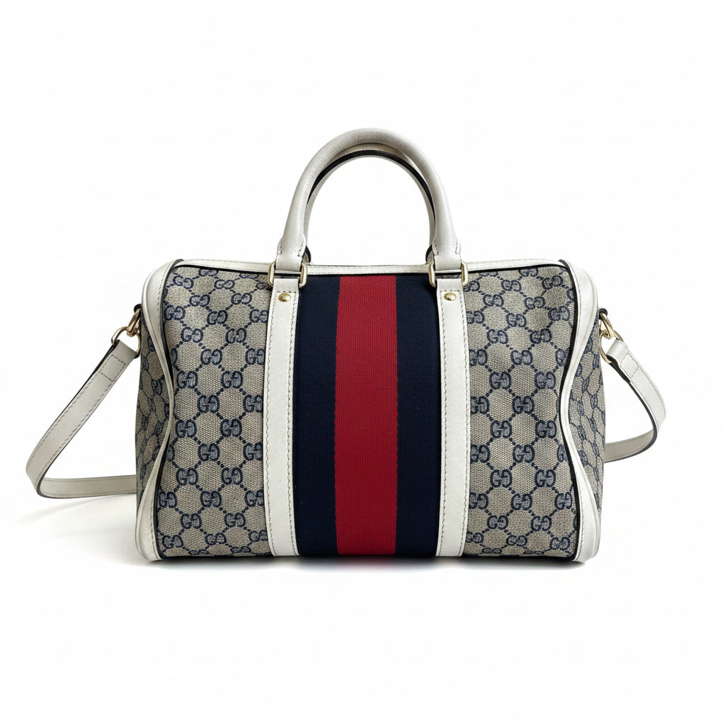 Gucci Modello: Vintage Web Boston Bag (comunemente chiamato Bauletto Gucci Joy)