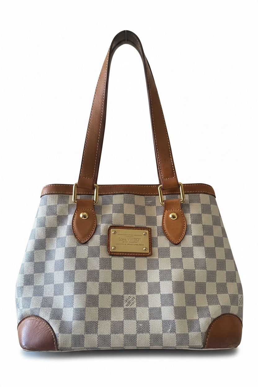 Louis Vuitton Borsa Louis Vuitton modello  Hamstead  PM in tela Damier Azur