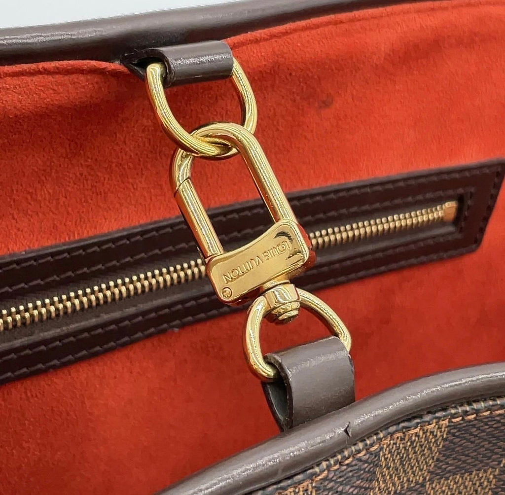 Louis Vuitton Knightsbridge GM (Grand Model) in Tela Damier Ebene con mini-pouch