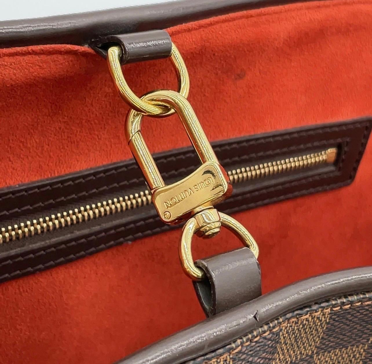Louis Vuitton Knightsbridge GM (Grand Model) in Tela Damier Ebene con mini-pouch