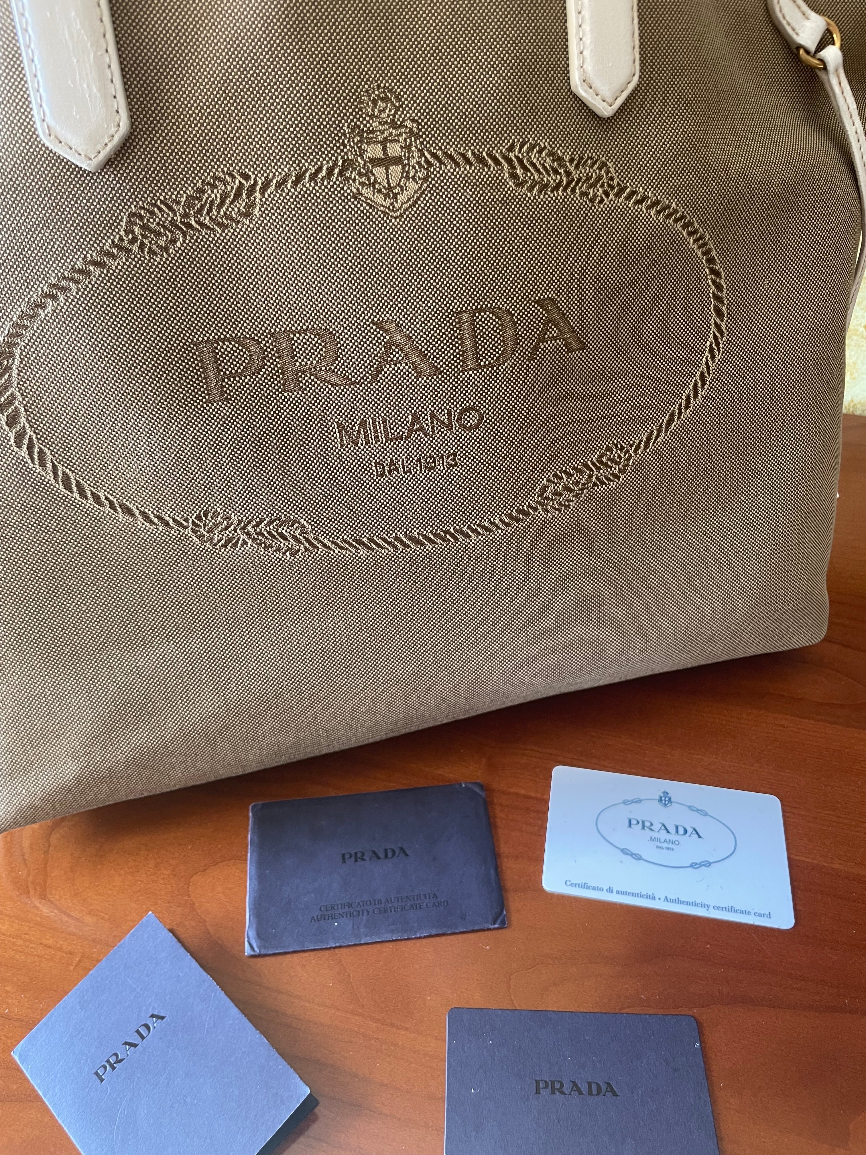 Prada Shopping Tote Bag