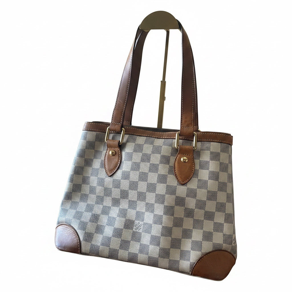 Louis Vuitton Borsa Louis Vuitton modello  Hamstead  PM in tela Damier Azur