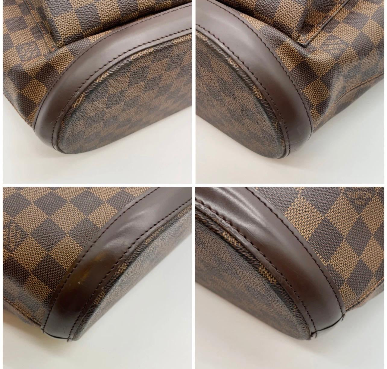 Louis Vuitton Knightsbridge GM (Grand Model) in Tela Damier Ebene con mini-pouch