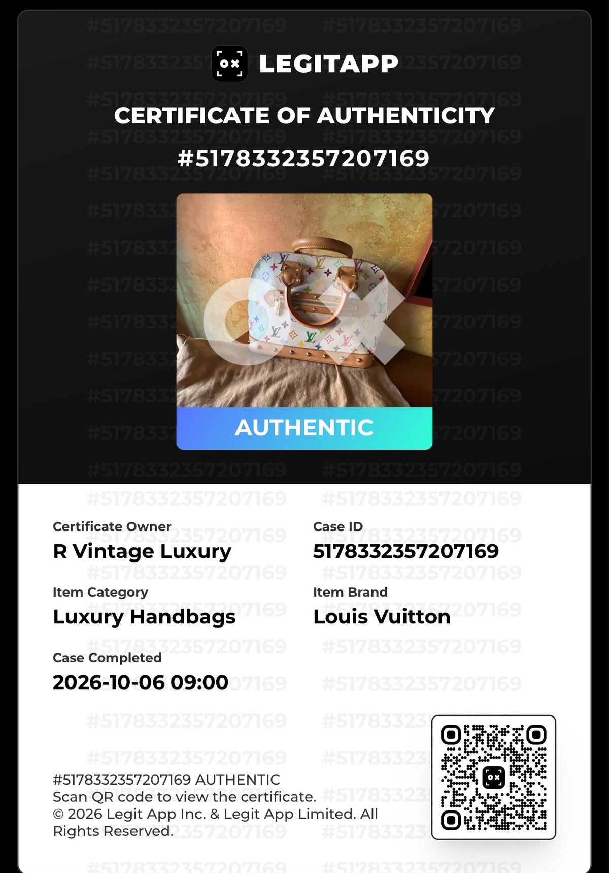 Louis Vuitton Alma PM Murakami