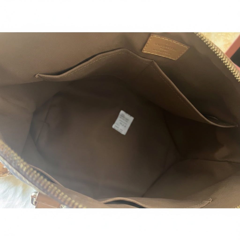 Borsa Louis Vuitton Palermo PM in Tela Monogram con Tracolla