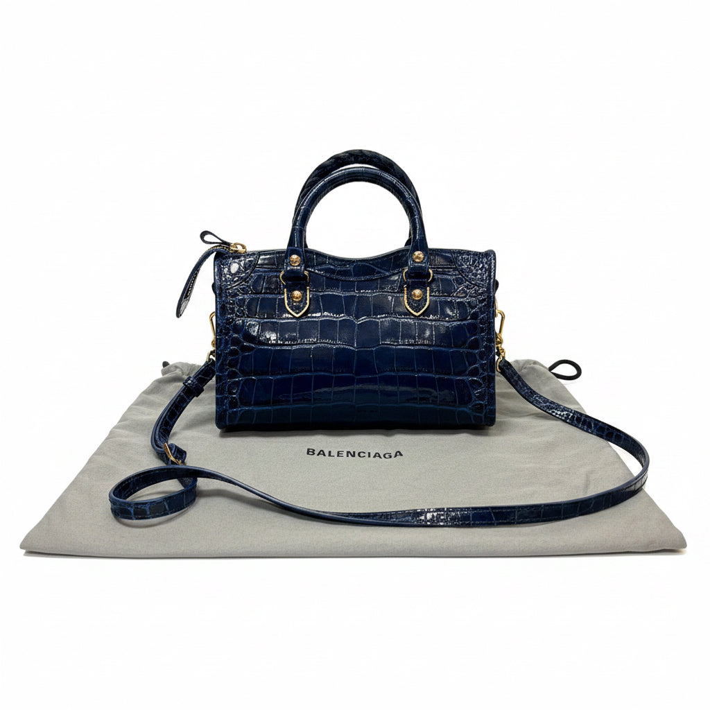 Balenciaga Classic Metallic Edge / Neo Classic Mini City Bag