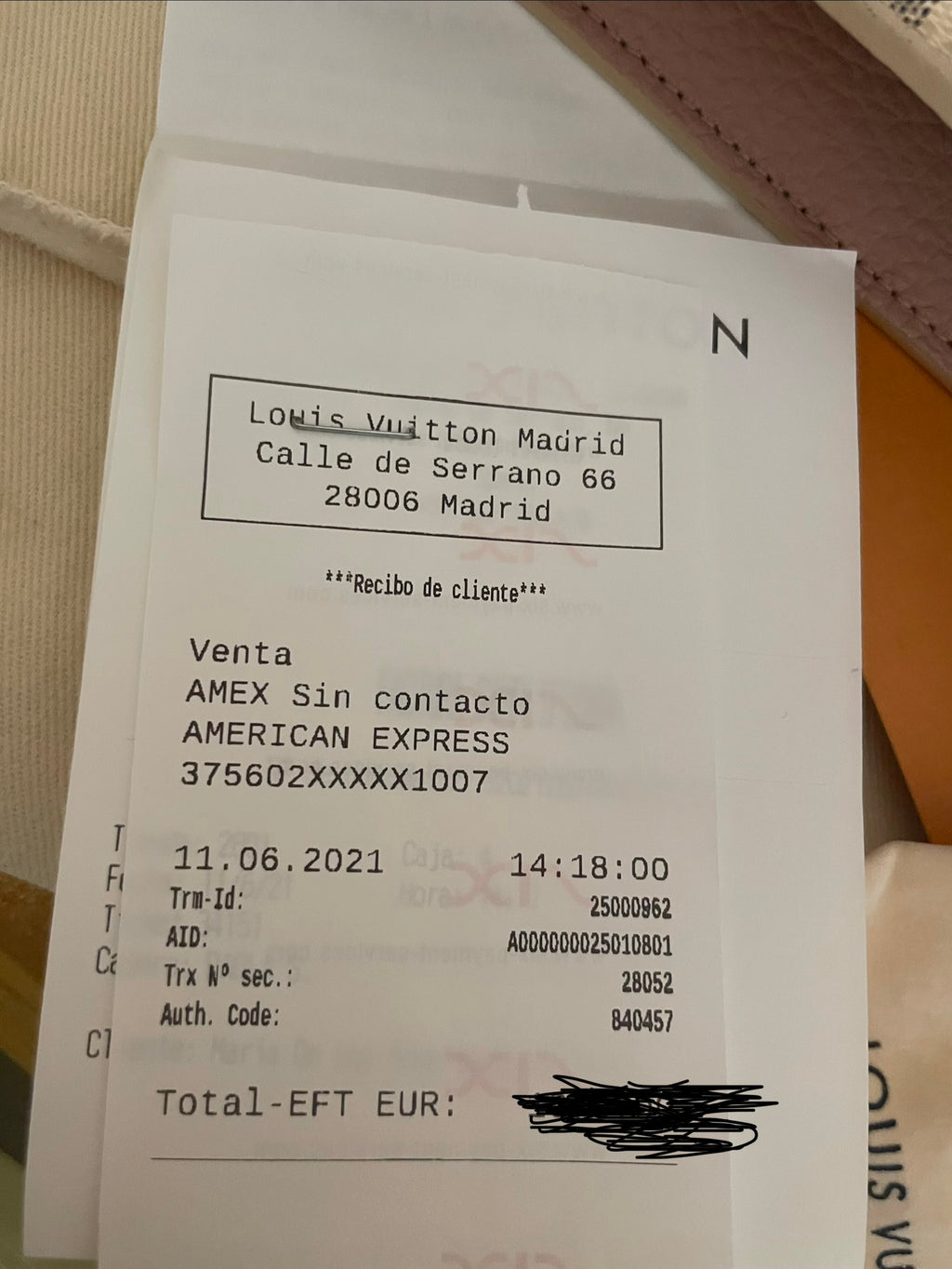 Louis Vuitton Croisette Wallet on Chain (WOC) in tela Damier Azur