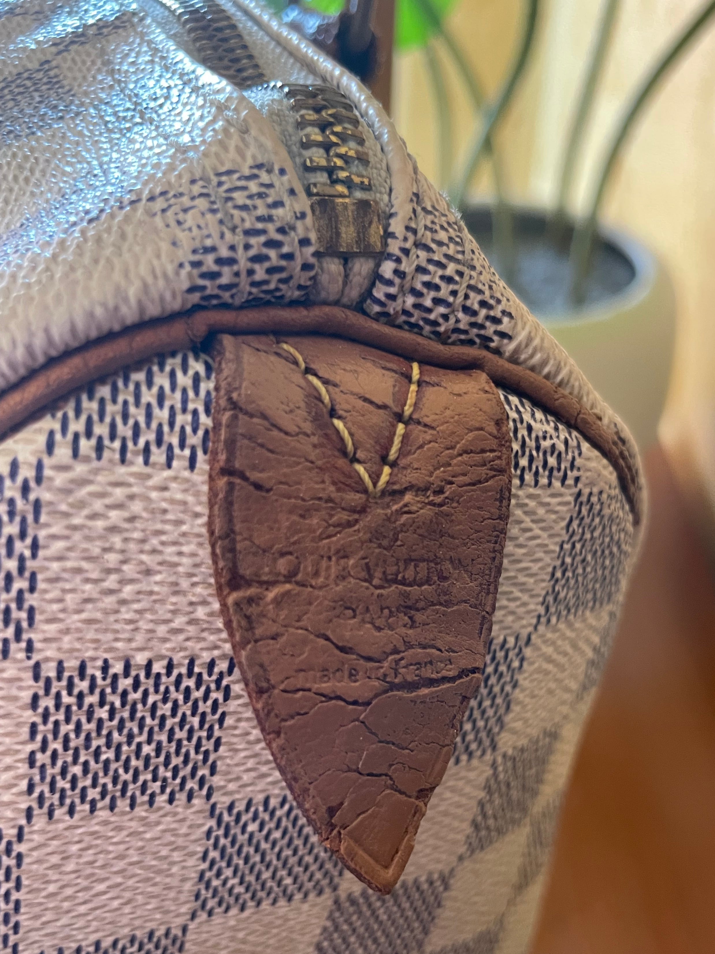 Speedy 30 Damier Azur