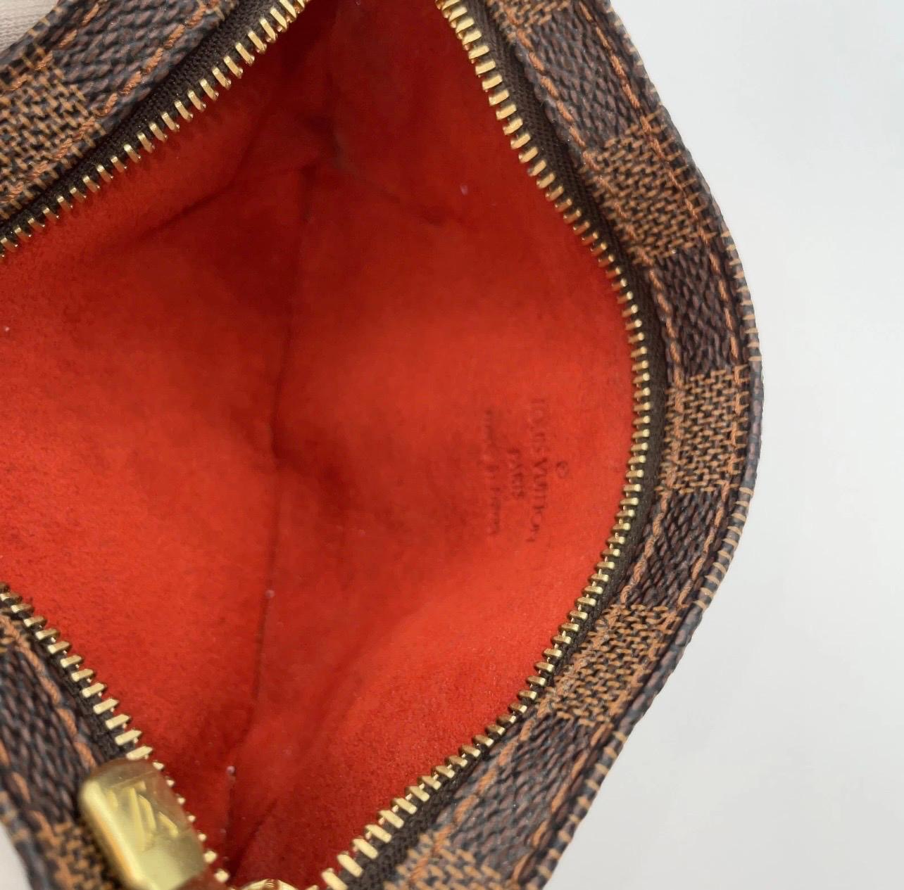 Louis Vuitton Knightsbridge GM (Grand Model) in Tela Damier Ebene con mini-pouch