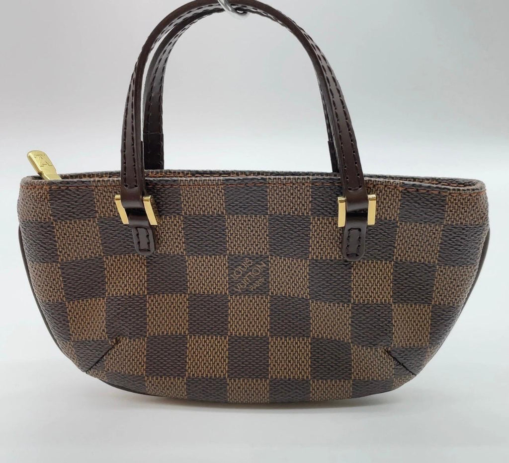 Louis Vuitton Knightsbridge GM (Grand Model) in Tela Damier Ebene con mini-pouch