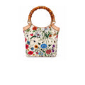 Gucci Bamboo Flora Tote